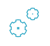 Blue gears