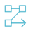 blue zig zag arrow