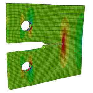 abaqus-tutorial-X-FEM-Modelling-crack-propagation